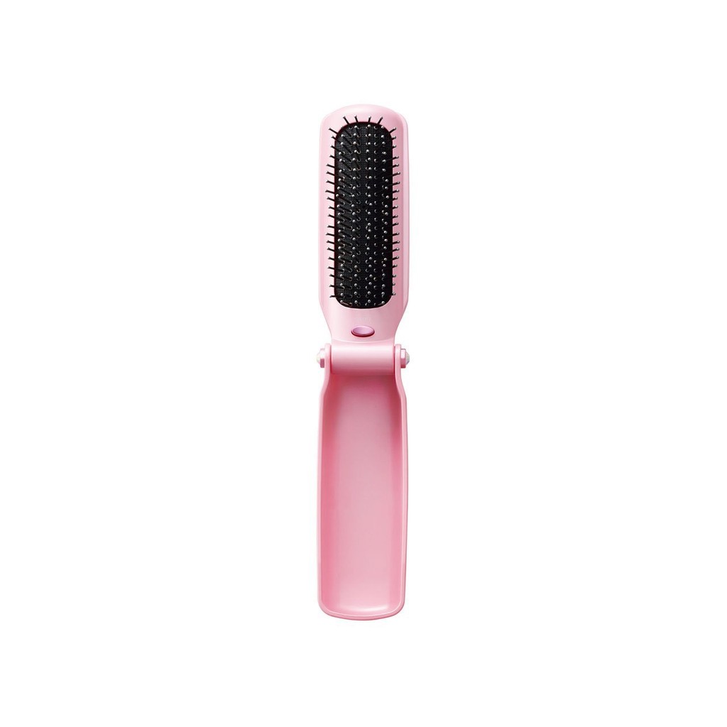日本 KOIZUMI 小泉 KBE-2911 P 音波 磁氣 按摩梳 美髮梳 摺疊 收納 粉紅色