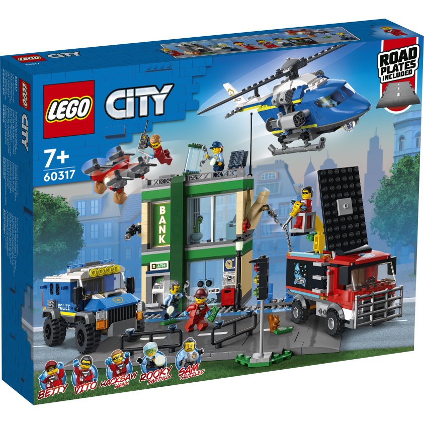 LEGO 60317 銀行警匪追逐戰 城市 &lt;樂高林老師&gt;