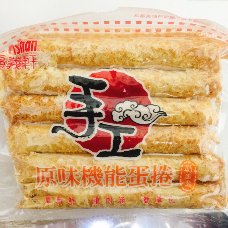 福義軒手工原味機能蛋捲家庭號 (350g/包) 蛋奶素食