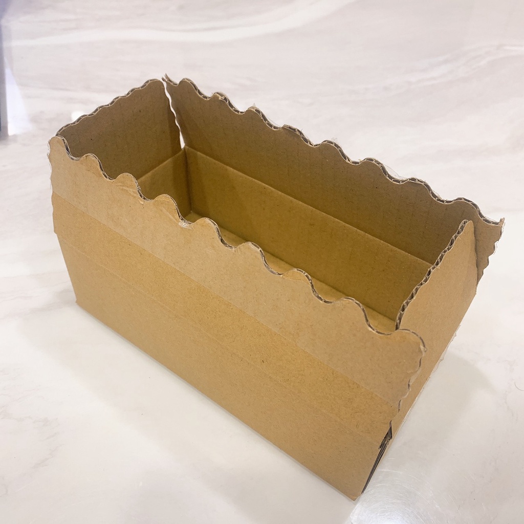 🍁Q.M SHOP🍁三月新款-防割傷波浪邊紙箱 專用紙箱 小紙箱 包裝 出貨 紙盒 飛機盒 方便 快速 包貨 優選賣家