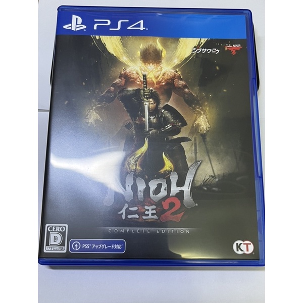 PS4 仁王 2 完全版 NIOH 2 日版 純日版 中古 二手  ( 字幕有繁體中文版)