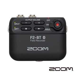 【ZOOM】F2-BT 微型錄音機+領夾麥克風組 黑 白 (公司貨)
