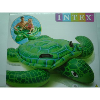原廠INTEX 57524小海龜坐騎 夏天 游泳 玩水 戲水 可愛動物坐騎 游泳圈 溫泉可用(免費檢修 瑕疵換新品)