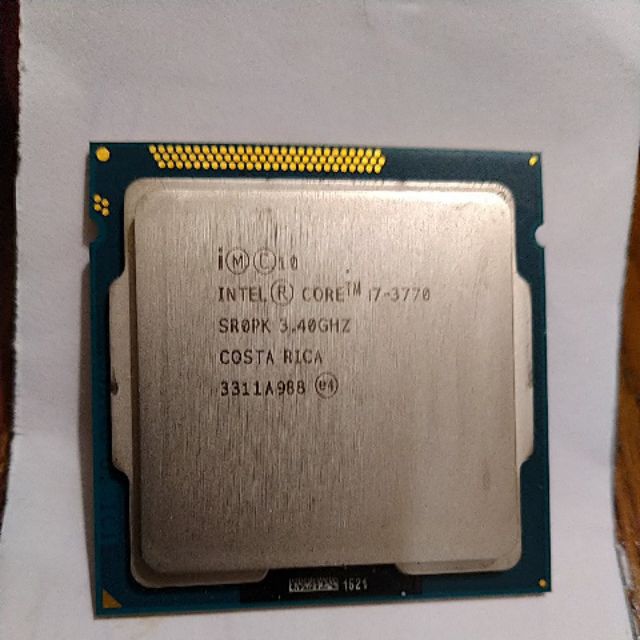 Intel i7-3770 1155 CPU 處理器