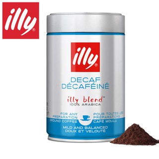 illy意利義式低咖啡因咖啡粉250g(總代理公司貨)