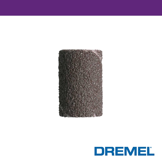 Dremel 精美 438  1/4"  6.4mm 砂布套  120G  (6入)