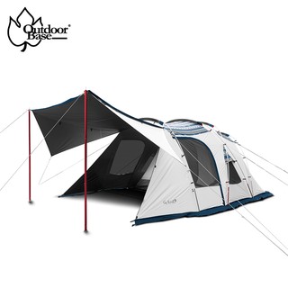 OutdoorBase Skypainter 彩繪天空帳2D(2 door)帳篷含頂布 現貨 廠商直送