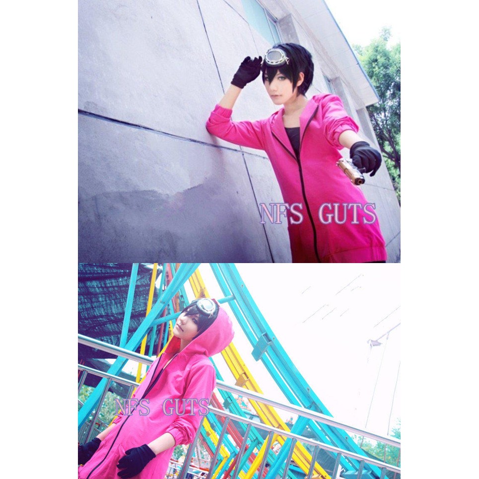 Karneval狂歡節花礫無黑色嘉年華cosplay服裝訂做 Cos帥氣潮流款衣裝生活連帽外套假髮鞋子道具 蝦皮購物