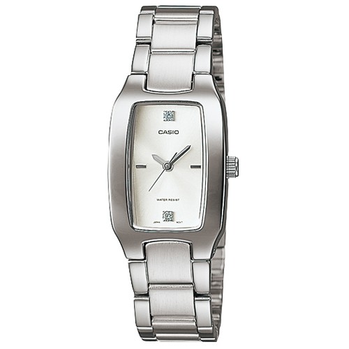 【CASIO】酒桶型時尚腕錶-晶鑽白面(LTP-1165A-7C2)正版宏崑公司貨