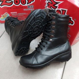 【K.Z】路豹Zobr女【經典不敗3系列】 時尚氣墊裸靴 經典款真皮短靴 中筒氣墊軍靴 側邊拉鏈真皮長靴