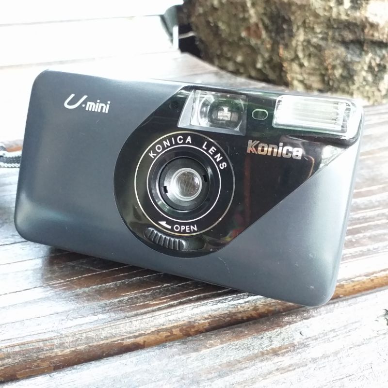 [翁李萬老雜貨洋行] KONICA U-MINI 全自動 底片相機 135底片 體積嬌小 口袋機