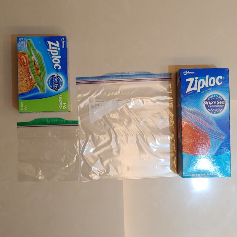 零售ziploc 雙層夾鏈冷凍保鮮袋三明治保鮮袋 蝦皮購物