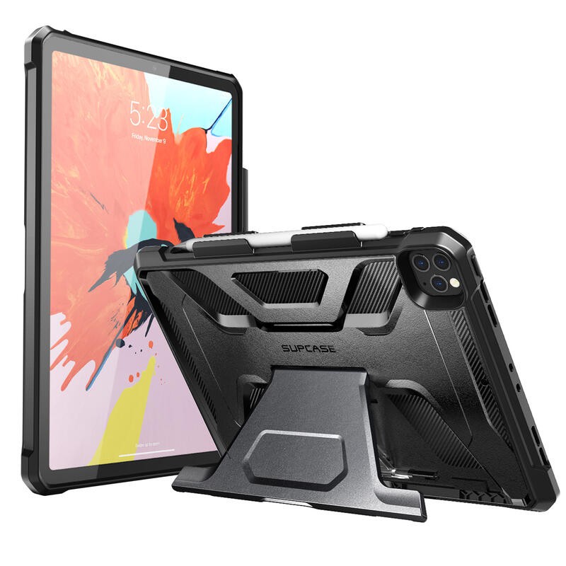 Supcase iPad Pro 12.9吋 多視角可調  防摔保護套帶支架筆槽保護殼 2020 2018款用 非UAG