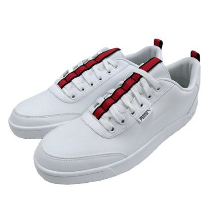 puma court breaker flag white