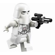 玩樂趣 LEGO樂高 75054 Snowtrooper 二手人偶 sw0568