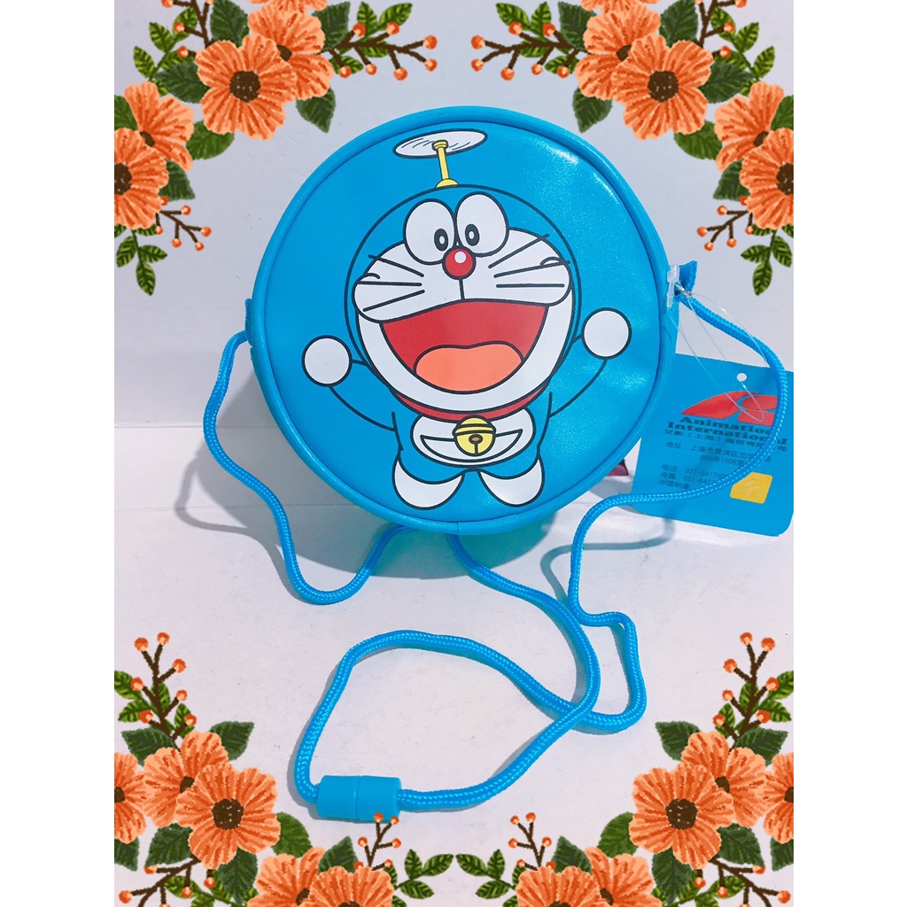 霖霖萬寶閣a650727a(包11)圓形小叮噹側背包 Doraemon叮當貓  哆啦A夢 小叮噹 ドラえもん 貓型機器人