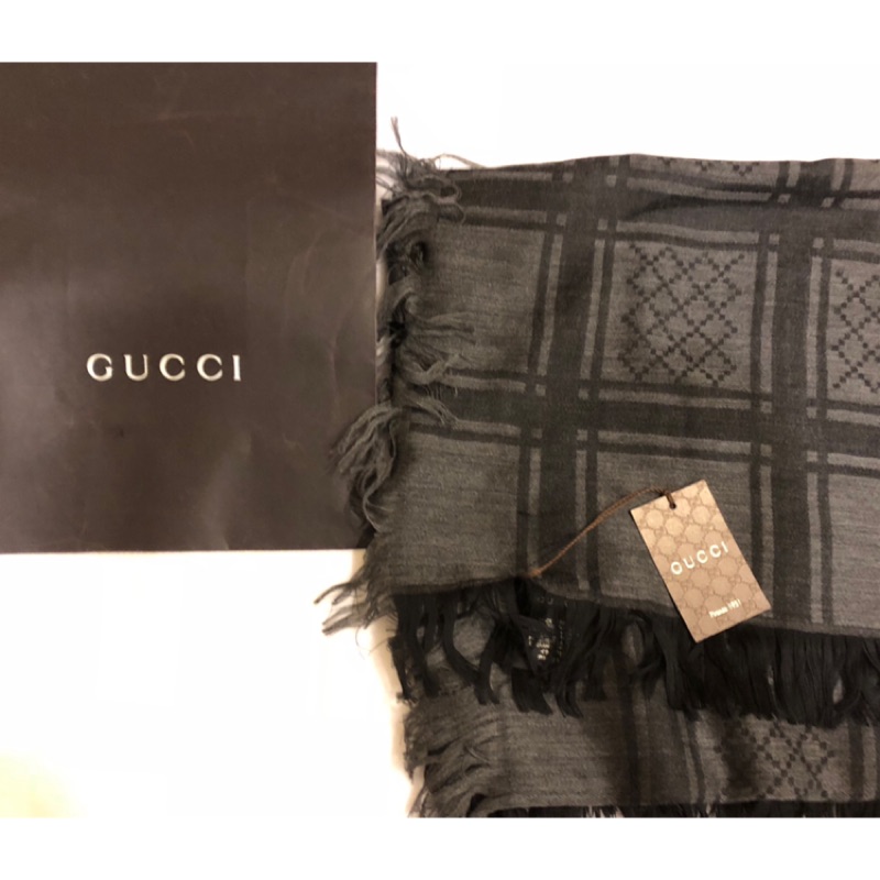 Gucci 圍巾（國外知名代購購入)