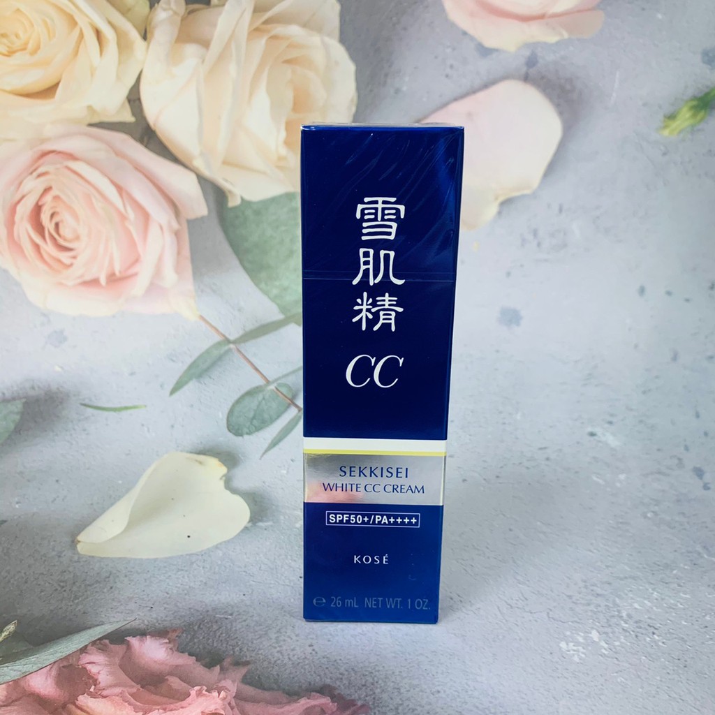 Wnp Kose 高絲雪肌精透亮煥白cc霜spf50 Pa 26ml 兩色可選 蝦皮購物