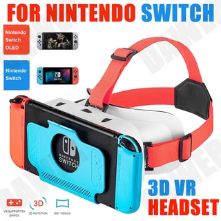 任天堂 Nintendo Switch OLED 3D 眼鏡虛擬現實電影的新型 VR 眼鏡開關遊戲耳機可調大鏡頭