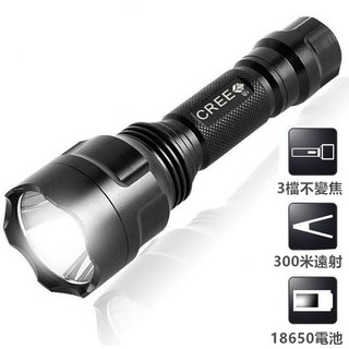 CREE LED 露營 夜遊 巡邏 強光商品名稱:電熱液晶螢幕直髮神器規格 自行車車夾 伸縮調焦 變焦遠射 可充電 盒裝