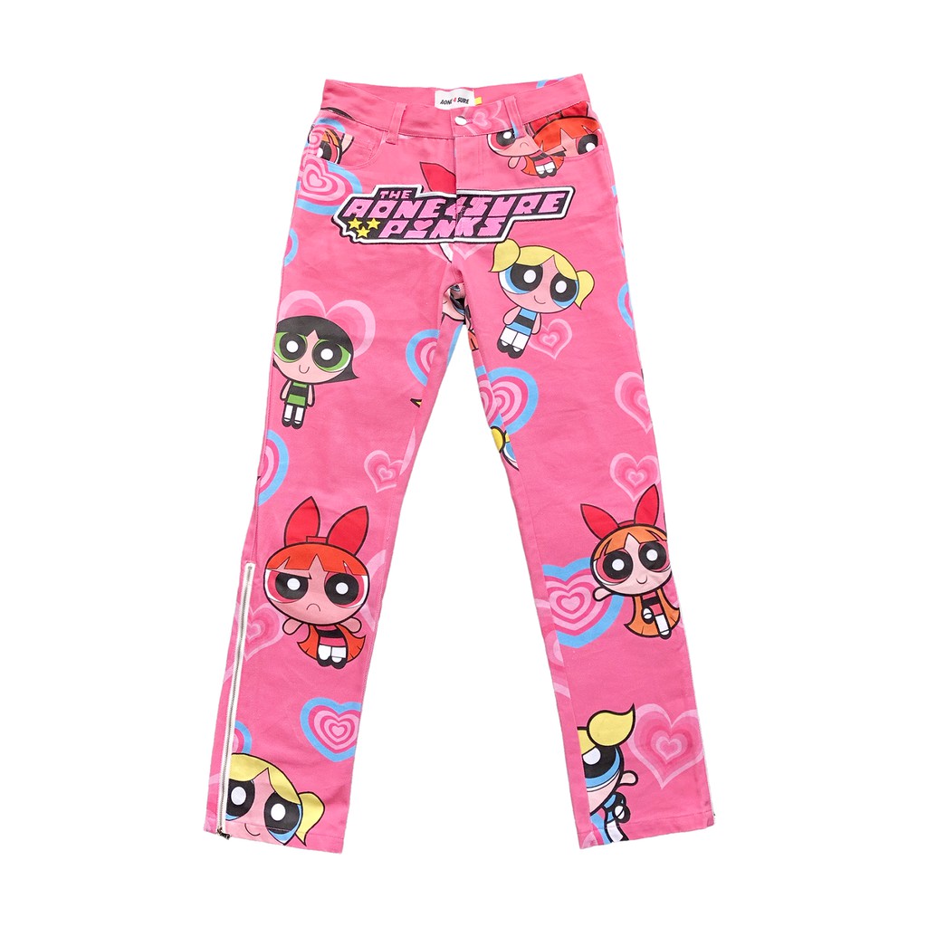 （TYC STORE）AONE4SURE 飛天小女警 牛仔褲