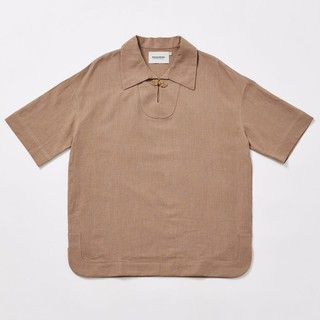 (Wings Select) EQUALNEAR Frog button Pullover - Earth 衝鋒襯衫