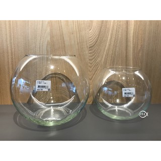 【8吋 10吋 14吋 16吋 圓球魚缸】水晶球缸玻璃 造型 圓缸水族箱 鬥魚缸.金魚缸