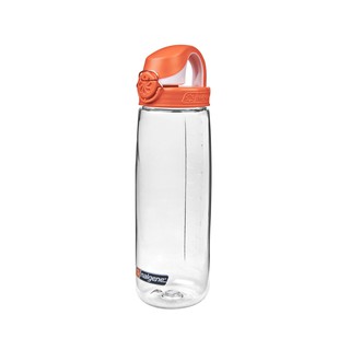 美國 Nalgene 650cc 單車汽車水瓶- 運動水壺 透明/ ( 藍蓋 / 橘蓋 / 綠蓋 )