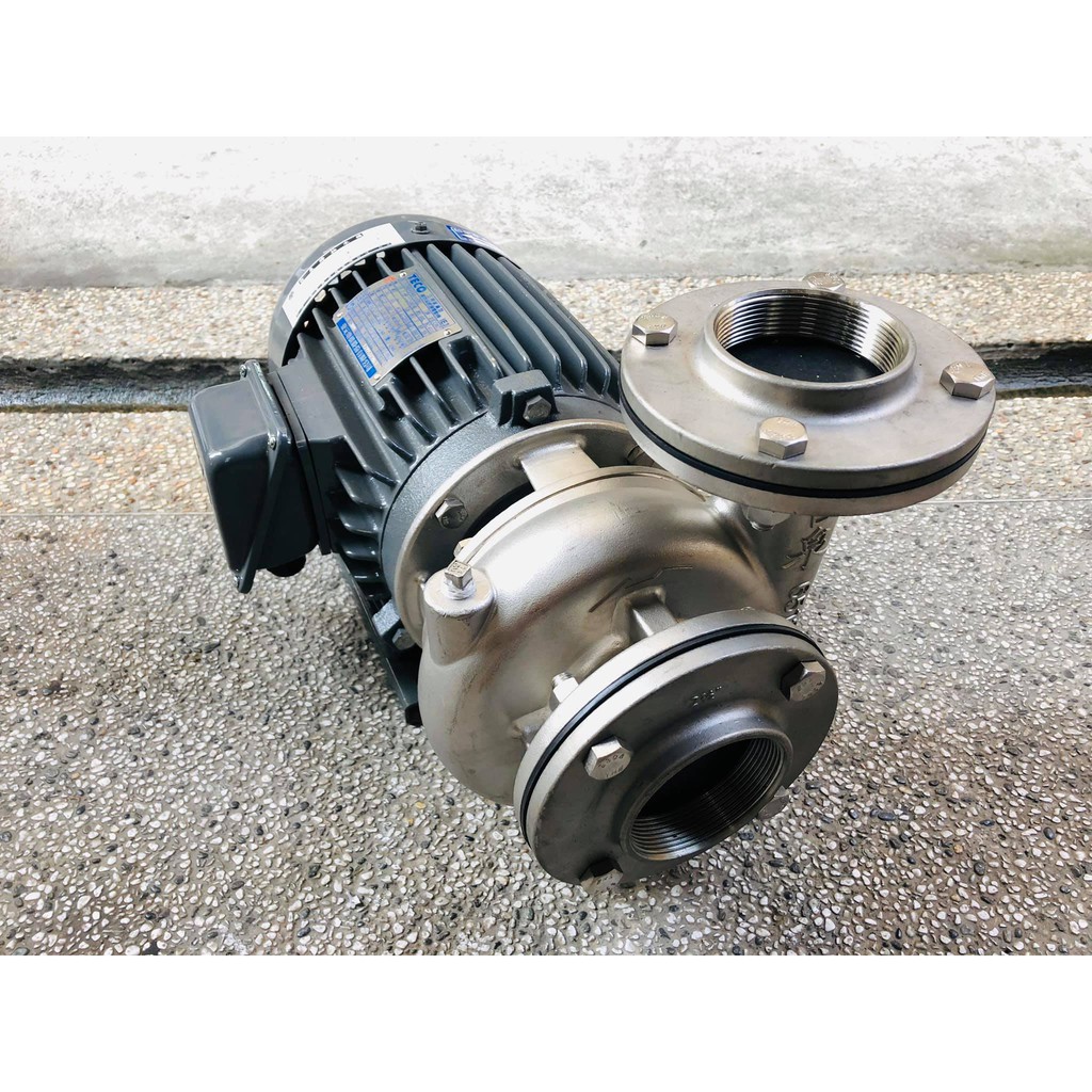 台製全新品 東元馬達 3HP 三相220/380V 2.5吋 白鐵渦流幫浦-白鐵渦流抽水機-白鐵抽水機-食品幫浦-