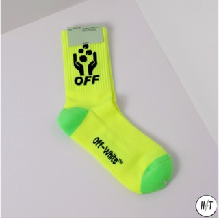 OFF-WHITE Socks 黃襪子