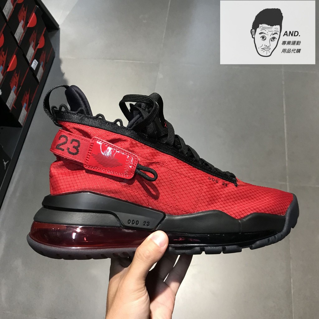 【AND.】NIKE JORDAN PROTO MAX 720 喬丹 黑紅 大氣墊 籃球 男款 BQ6623-600