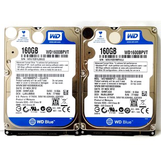 WD 160G 近全新 2.5吋 筆電硬碟 隨身硬碟 SATA