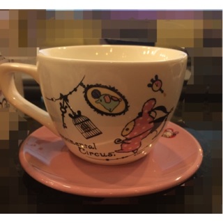 全新轉賣** 7-11 深情馬戲團 咖啡 優雅 杯盤組