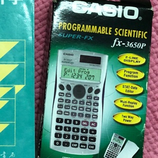 -二手9成新-casio工程用計算機