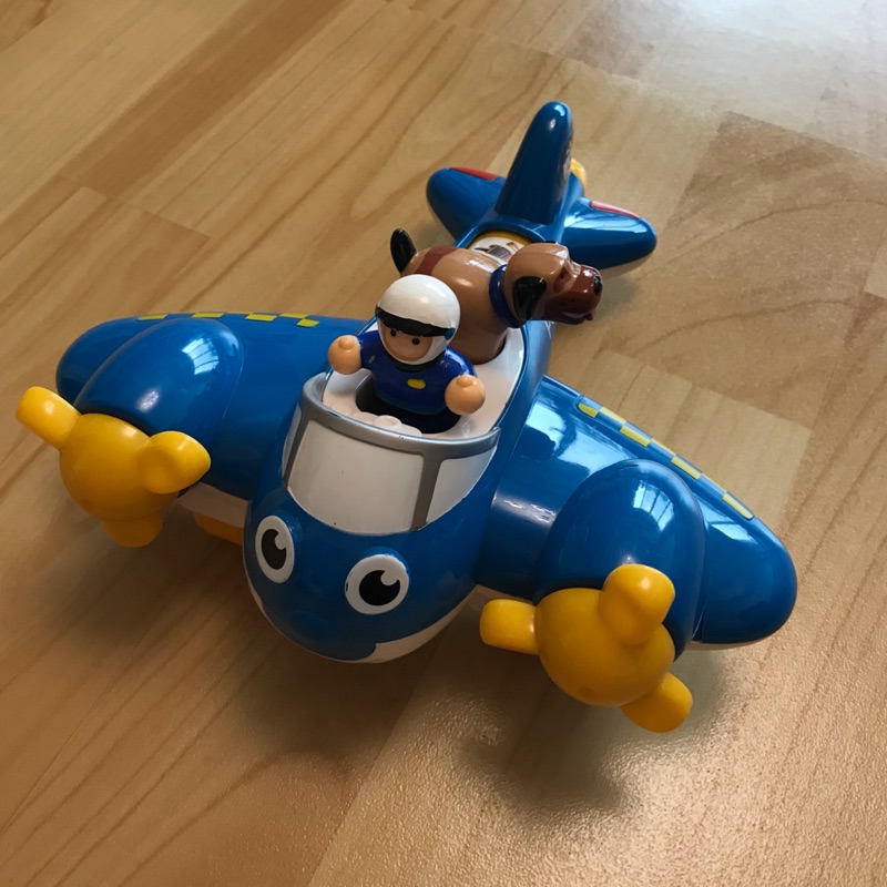 Wow toys警察飛機-皮特+wow toys農場越野車-班尼各一部