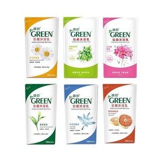 綠的GREEN 抗菌沐浴乳 補充包/700ml