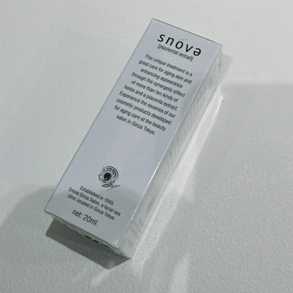 SNOVA 絲若雪 胎盤素精華液 20ml 單瓶裝 Selina代言