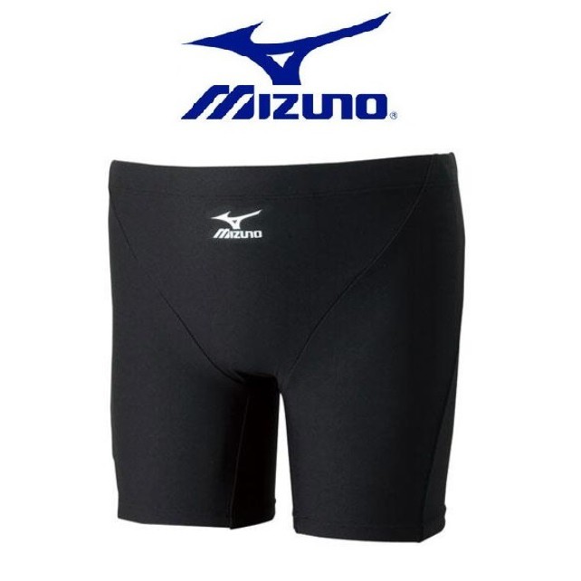 ~有氧小舖~美津濃 MIZUNO 訓練基本款四角BASIC馬褲型泳褲 85UA-30009 黑