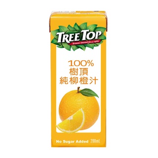 【樹頂】100% 純柳橙汁200ML-city' super