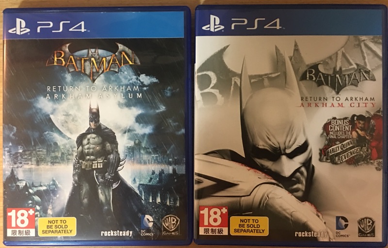 Ps4 蝙蝠俠重返阿卡漢合輯batman Return To Arkham 蝦皮購物