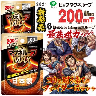 2021日本新發表 MAX200MT最強版 磁力項圈/磁石項圈 最大磁力 黑50/60 100%日本正品 快速出貨恩
