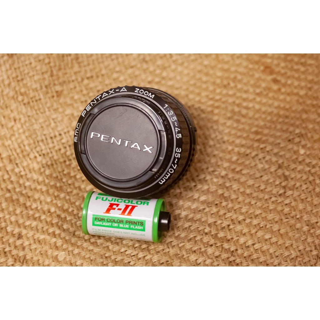 Pentax-A 35-70mm f3.5-4.5 變焦廣角手動相機鏡頭 PK XR 接環 (Pentax MX ME)