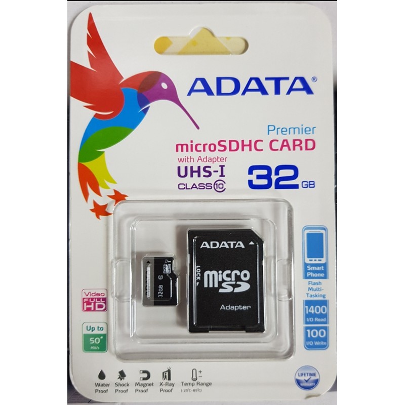 【S03 筑蒂資訊】威剛 ADATA Premier MicroSDHC 32G 32GB UHS-I U1 記憶卡