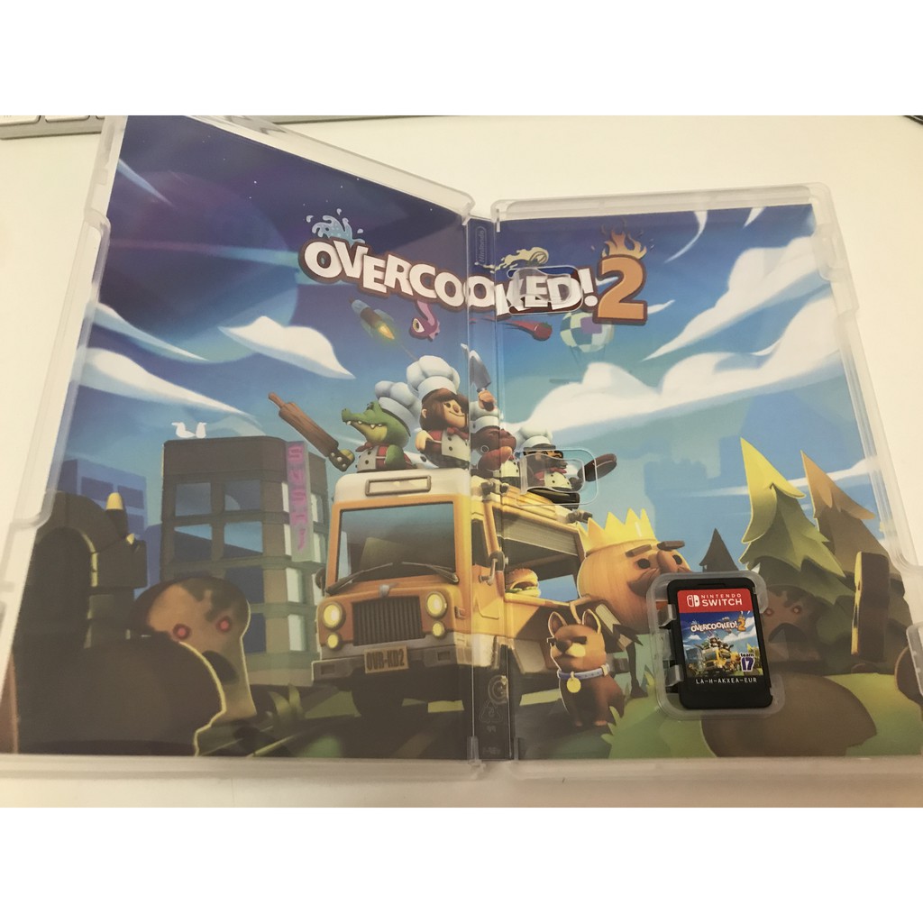 NS switch 煮過頭2 OVERCOOKED 2 二手