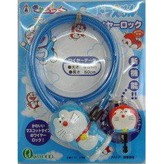 ＜採芳小舖＞Doraemon 哆啦A夢 小叮噹 小叮噹 腳踏車鎖 行李鎖 機車鎖