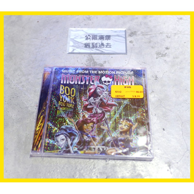 「Monster High: Boo York Boo York 精靈高中 2手 CD 專輯 @公雞漢堡」