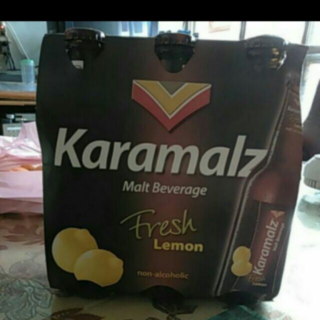 黑麥汁玻璃瓶（Karamalz檸檬口味）