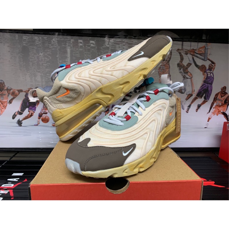 全新台灣公司貨 Travis Scott x Nike max 270 限量聯名慢跑鞋 現貨US9.5 可刷卡