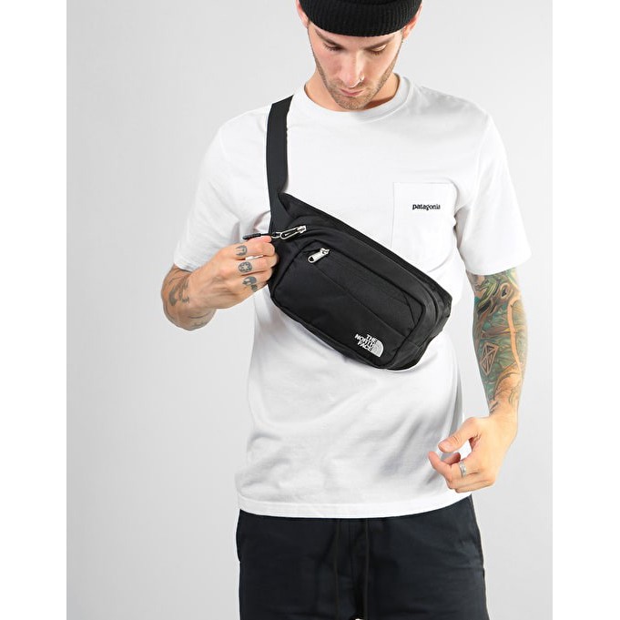 現貨 The North Face Bozer Bag 腰包側背包黑色斜背包北臉北面tnf 蝦皮購物