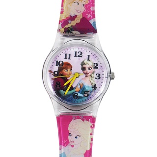卡漫城 - 冰雪奇緣 卡通錶 L ㊣版 Frozen 艾莎 Elsa 安娜 Anna 公主 手錶 兒童錶 女錶 膠錶